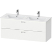 Duravit Xbase Wastafelonderkast Hangend 1275X552X475Mm 2 Lades SW482511