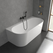 Villeroy & Boch Dawn Eengreeps badkraan - mat zwart SW974075
