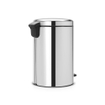 Brabantia NewIcon Pedaalemmer - 20 liter - metalen binnenemmer - brilliant steel SW1117480