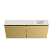 MONDIAZ TURE-DLUX 120cm toiletmeubel Oro. EDEN wastafel Opalo positie rechts. Zonder kraangat. SW1104499