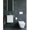 Duravit Starck T Toiletrolhouder - zonder klep - zwart mat SW297083