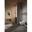 Duravit Karree closetrolhouder met klep chroom SW55120