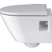 Duravit D-Neo wandtoilet met zitting 37x48x40cm Wit Hoogglans SW544307