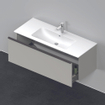 Duravit D-Neo wastafelonderkast 121x44x46.2cm 1 lade Betongrijs Mat SW640964