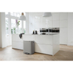 Brabantia Bo Pedaalemmer - 60 liter - kunststof binnenemmer - mineral concrete grey SW1117455
