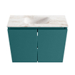 MONDIAZ TURE-DLUX 60cm toiletmeubel Smag. EDEN wastafel Frappe positie midden. Zonder kraangat. SW1103011