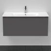 Duravit D-Neo wastafelonderkast 101x44x46.2cm 1 lade Grafiet Mat SW641150