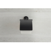 Duravit Starck T Toiletrolhouder - met klep - zwart mat SW297081