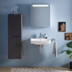 Duravit No.1 wastafel 60x46x17.3cm hoogglans Wit SW723752