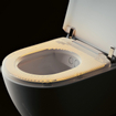 Villeroy & Boch Viclean I200 Douche WC - spoelrandloos - directflush - CeramicPlus - Pure black (mat zwart) SW917919