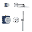 GROHE QuickFix Precision SmartControl inbouw douchesysteem met Vitalio SmartActive 310 hoofddouche chroom SW1120180