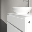 Villeroy & Boch Legato onderkast met 2 laden voor opzetwastafel 60x50x55cm matwit 0124624