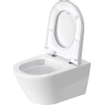 Duravit D-Neo wandtoilet met zitting 37x54x40cm Wit Hoogglans SW544305