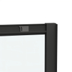 Saniclass Casus Douchecabine - 100x100x200cm - hoekinstap - helder glas - profiel - mat zwart OUTLETSTORE STORE35116