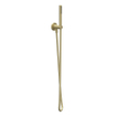IVY Glijstangset - met handdouche - rond - satin spray - doucheslang 150cm - Geborsteld mat goud PVD SW1031604
