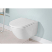 Villeroy & Boch Subway 3.0 Toiletset - zonder spoelrand - diepspoel - inbouwreservoir - twistflush - bedieningsplaat edelmat - zitting softclose & quickrelease - ceramic+ stone white SW956297