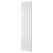 Plieger Cavallino Retto designradiator verticaal dubbel middenaansluiting 1800x450mm 1162W wit 7253032