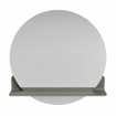 Mondiaz SPOT Badkamerspiegel - rond 70cm - spiegelplanchet - kleur Smoke SW1235621