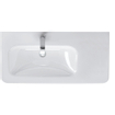Duravit Durastyle wastafel 80x48cm 1 kraangat overl. wgliss wit SW54162