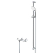 GROHE Grohtherm 500 thermostatische douchemengkraan met glijstang en handdouche chroom SW710638