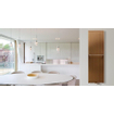 Vasco Carré Plus CVPN PLUS designradiator verticaal enkel 1400x415mm 1179W aansluiting 1188 wit SW87049