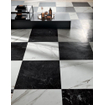 SAMPLE Fap Ceramiche Vloer- en wandtegel Roma Grafite mat Gerectificeerd Marmer look Mat Antraciet SW735970