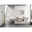 Cifre Ceramica Nexus wand- en vloertegel - 30x60cm - gerectificeerd - Betonlook - White mat (wit) SW1120126