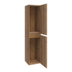 BRAUER Solution Badkamerkast - 160x35x35cm - 2 greeploze links- rechtsdraaiende deur - MFC - old castle OUTLETSTORE STORE33164