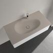 Villeroy & Boch Antao Meubelwastafel - 100 x 50 x 15 cm - Almond CeramicPlus - met verdekte overloop SW957911