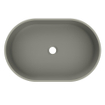 Arcqua Case waskom ovaal 55x36 mat beton SW1080038