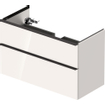 Duravit D-Neo wastafelonderkast 101x62.5x46.2cm 2 lades wit Hoogglans SW641163