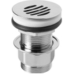 Villeroy & Boch afvoerplug niet afsluitbaar 10 30mm chroom 0108004