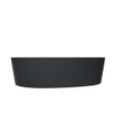Arcqua Rocker Waskom - opbouw - organisch - links - 50x37cm - mat antraciet SW976312