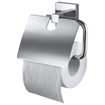Haceka Mezzo Toiletrolhouder - met klep - chroom SW653975