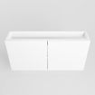 Mondiaz FOWY fonteinonderkast - 100x22x50cm - 2 deuren - push to open - softclose - Talc SW1016936