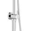 GROHE Euphoria Regendoucheset Opbouw - hoofddouche 26cm - massage handdouche - chroom SW108074