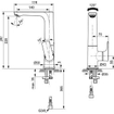 Ideal Standard Wastafelmengkraan (opbouw) SW210206