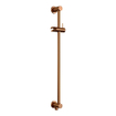 Brauer Copper Carving Regendoucheset inbouw - hoofddouche 30cm - carving knop - handdouche Rond 3 standen - glijstang - PVD - geborsteld koper SW715806