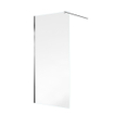 Saniclass Bellini inloopdouche - 100x200cm - helder glas - chroom SW1008