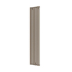Plieger Siena designradiator verticaal enkel 1800x318mm 766W zandsteen 7253164