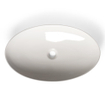 Royal Plaza Latona opzetwastafel ovaal 60,5x36x12 cm zonder overloop wit SW156760