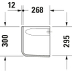 Duravit D Code sifonkap voor wastafel wit 0315105