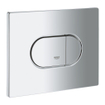 GROHE Arena Cosmopolitan wc bedieningsplaat horizontaal chroom 0729243