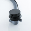 Fugaflow Eccelente Sobrado badafvoer opbouw - draaibediening met vulfunctie - verlengde badafvoer - mat zwart SW1212597