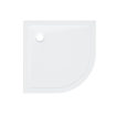 ZEZA Selva Douchebak - 100x100x4cm - kwartrond - acryl - glans wit SW999956