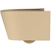 MONDIAZ LAVIE wandclosetpack - 36x53cm - diepspoel - rimless - Sand (beige) - softclose - quick-release - toiletzitting - Sand (beige) SW1245313