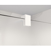 Fortifura Galeria inloopdouche - 80x200cm - mat glas - wandarm - mat wit SW876805