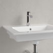 Villeroy & Boch Venticello Wastafel - 60x50cm - 1 kraangat - overloop - wit 1025156