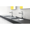 Hansgrohe Logis wastafelkraan 190 met trekwaste matzwart SW918529