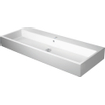 Duravit Vero Air (meubel) wastafel 1 kraangat met overloop 120x47cm met WonderGliss wit SW156891